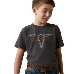 Ariat Barbed Wire Steer T-Shirt 9 Ariat Barbed Wire Steer T-Shirt -Ariat 10044750 detail01
