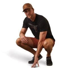 Ariat Barbed Wire Steer T-Shirt -Ariat 10044777 full