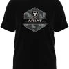 Kid's Ariat Camo Badge T-Shirt