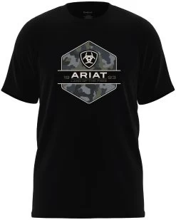 Kid's Ariat Camo Badge T-Shirt