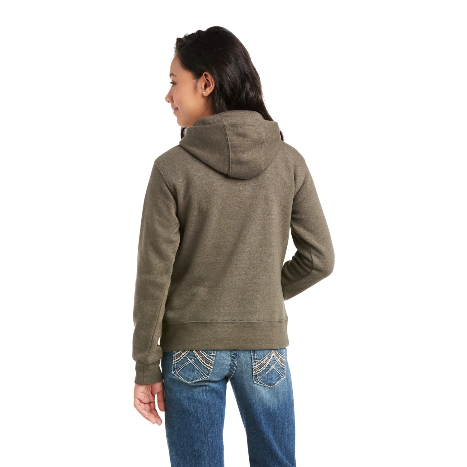Ariat REAL Chest Logo Hoodie 4 Ariat REAL Chest Logo Hoodie - Image 2