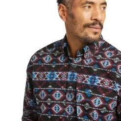 Ariat Kyron Classic Fit Shirt -Ariat F21 MNS WEST 10036917 detail01