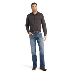 Ariat M5 Straight Stretch Novato Boot Cut -Ariat F21 MNS WEST 10037966 full