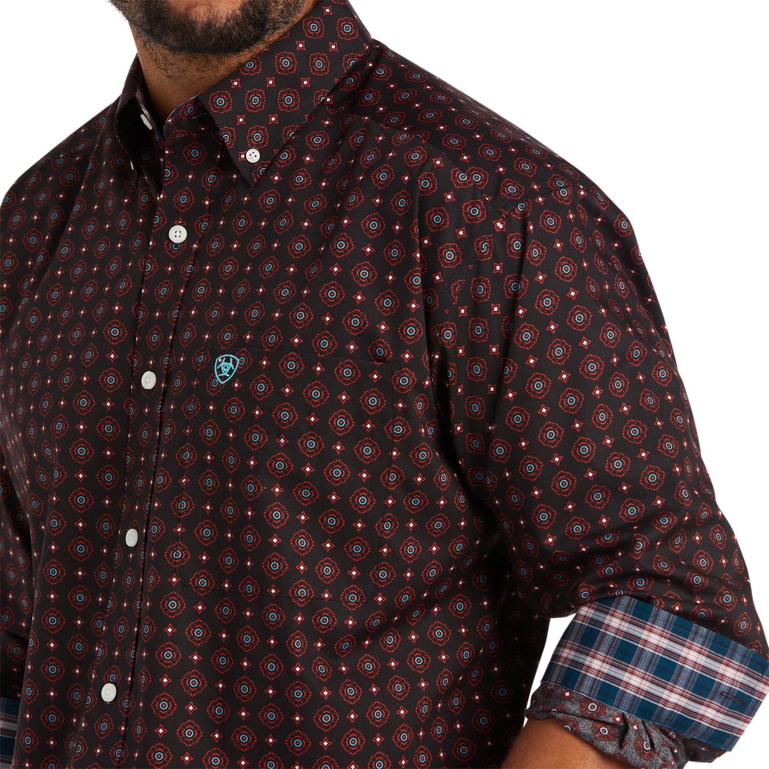 Ariat Wrinkle Free Vaso Classic Fit Shirt 5 Ariat Wrinkle Free Vaso Classic Fit Shirt - Image 3