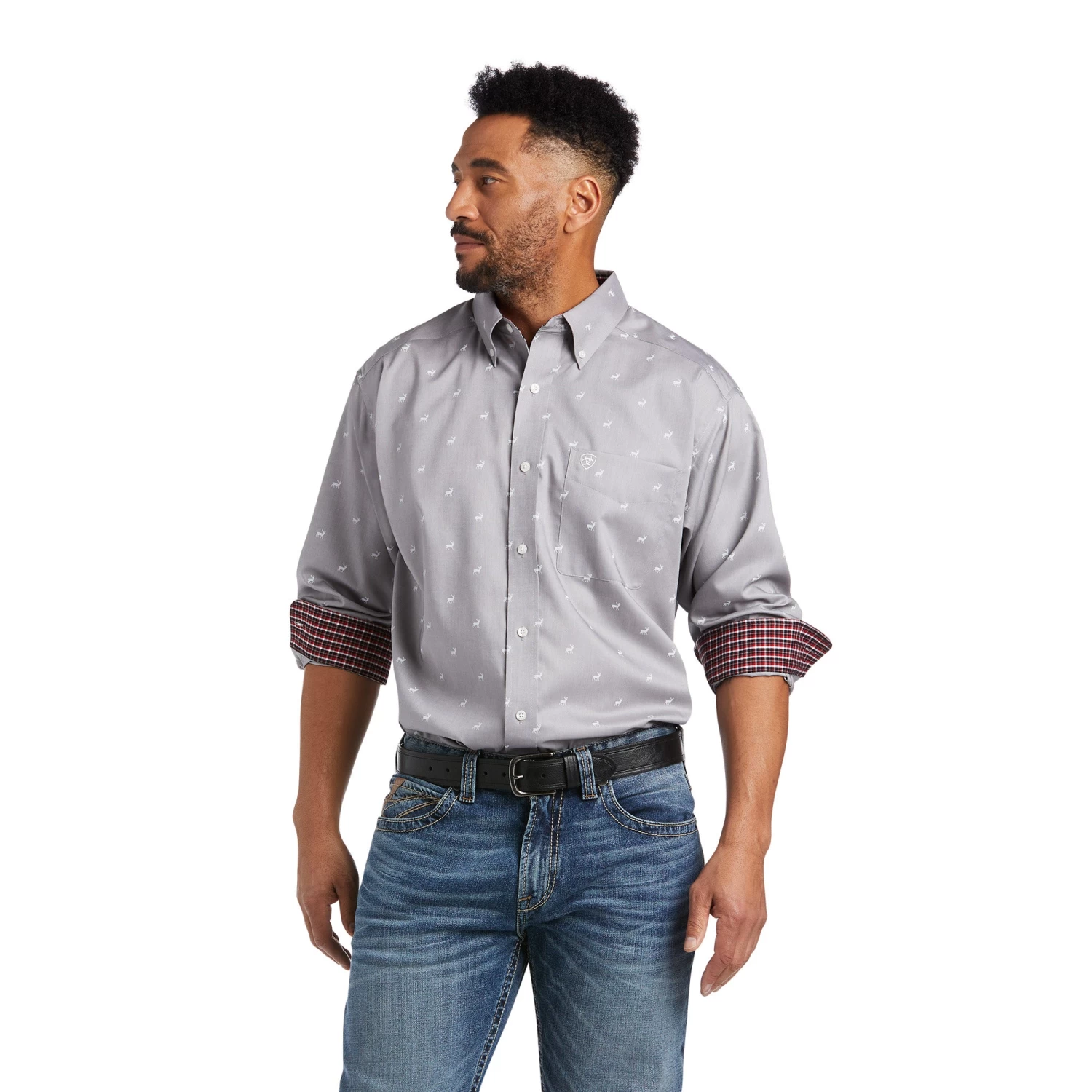 Ariat Wrinkle Free Alvin Classic Fit Shirt 3 Ariat Wrinkle Free Alvin Classic Fit Shirt