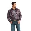 Ariat Pro Series Brinlee Classic Fit Snap Shirt -Ariat F21 MNS WEST 10038097 front