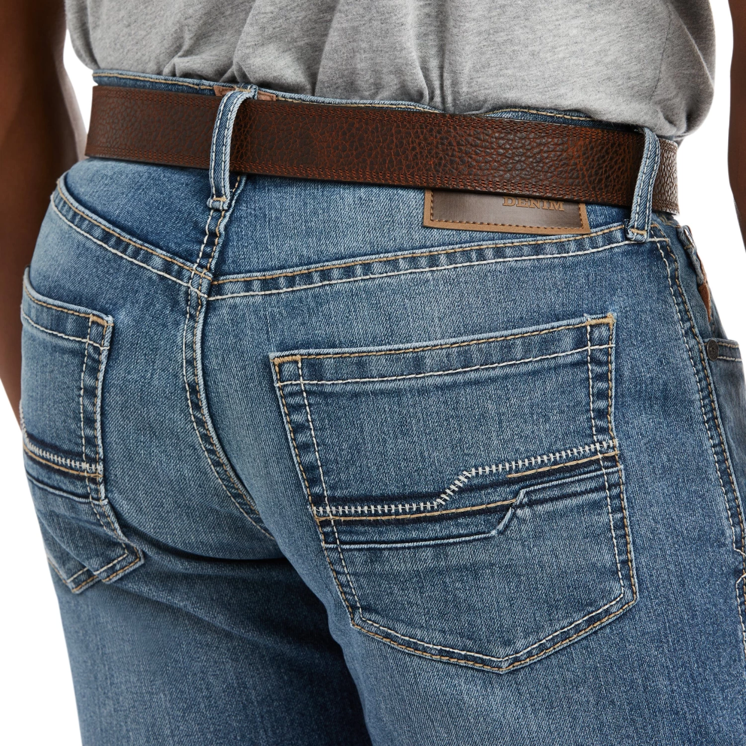 Ariat M5 Slim Stretch Santiago Straight Leg 6 Ariat M5 Slim Stretch Santiago Straight Leg - Image 4