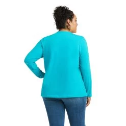 Ariat REAL Logo Tee -Ariat F21 WMS WEST 10037524 back plus