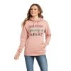 Ariat REAL Graphic Logo Hoodie 2 Ariat REAL Graphic Logo Hoodie -Ariat F21 WMS WEST 10037580 front