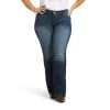 Ariat R.E.A.L.™ Mid Rise Janet Boot Cut -Ariat F21 WMS WEST 10037681 front plus