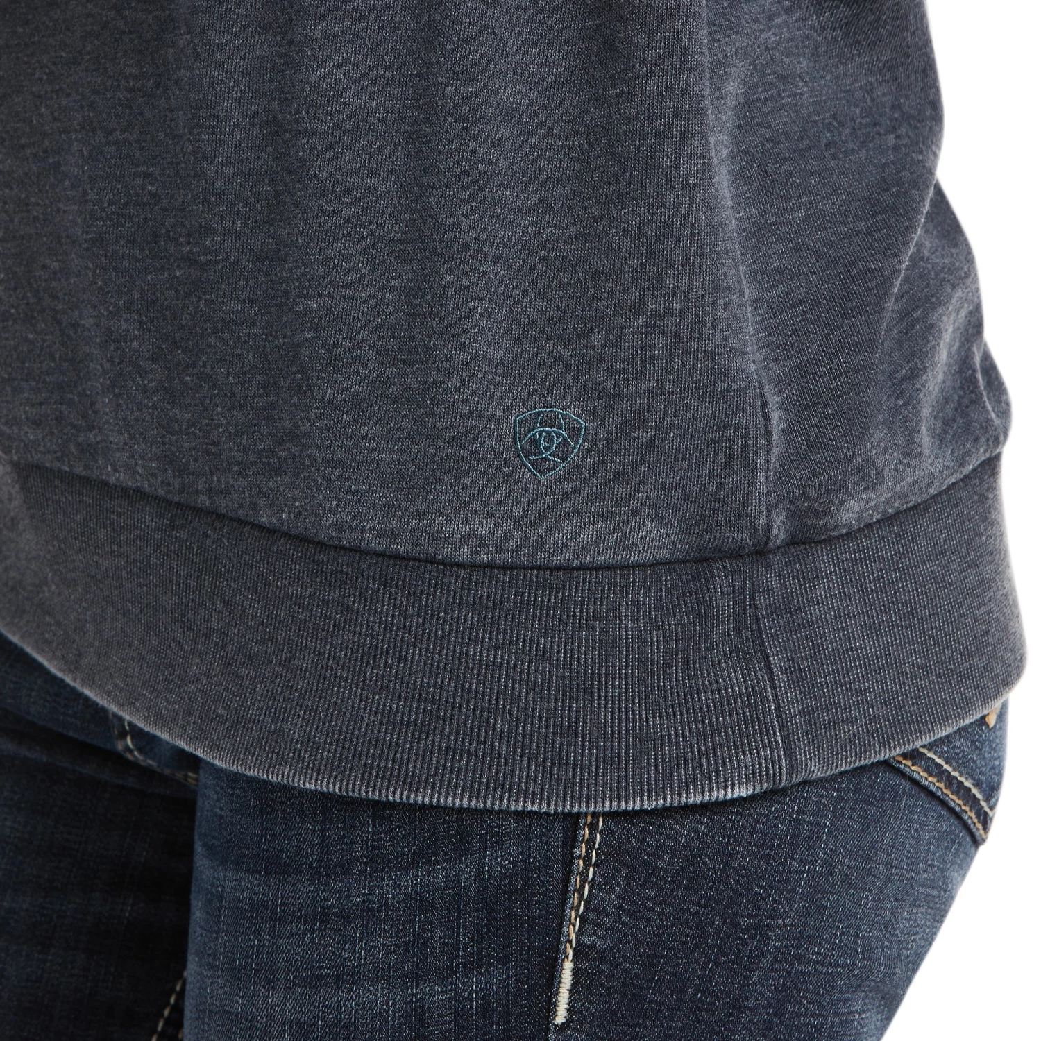 Ariat Heather FT Sweatshirt 6 Ariat Heather FT Sweatshirt - Image 4