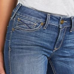 Ariat R.E.A.L. Perfect Rise Catalina Straight Leg -Ariat F21 WMS WEST 10037952 detail03