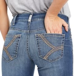 Ariat R.E.A.L. Perfect Rise Catalina Straight Leg -Ariat F21 WMS WEST 10037952 detail04