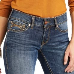 Ariat R.E.A.L. Luciana Straight Leg 18 Ariat R.E.A.L. Luciana Straight Leg -Ariat F21 WMS WEST 10037954 detail02