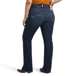 Ariat R.E.A.L. Mid Rise Alexandra Boot Cut -Ariat F21 WMS WEST 10037956 back plus