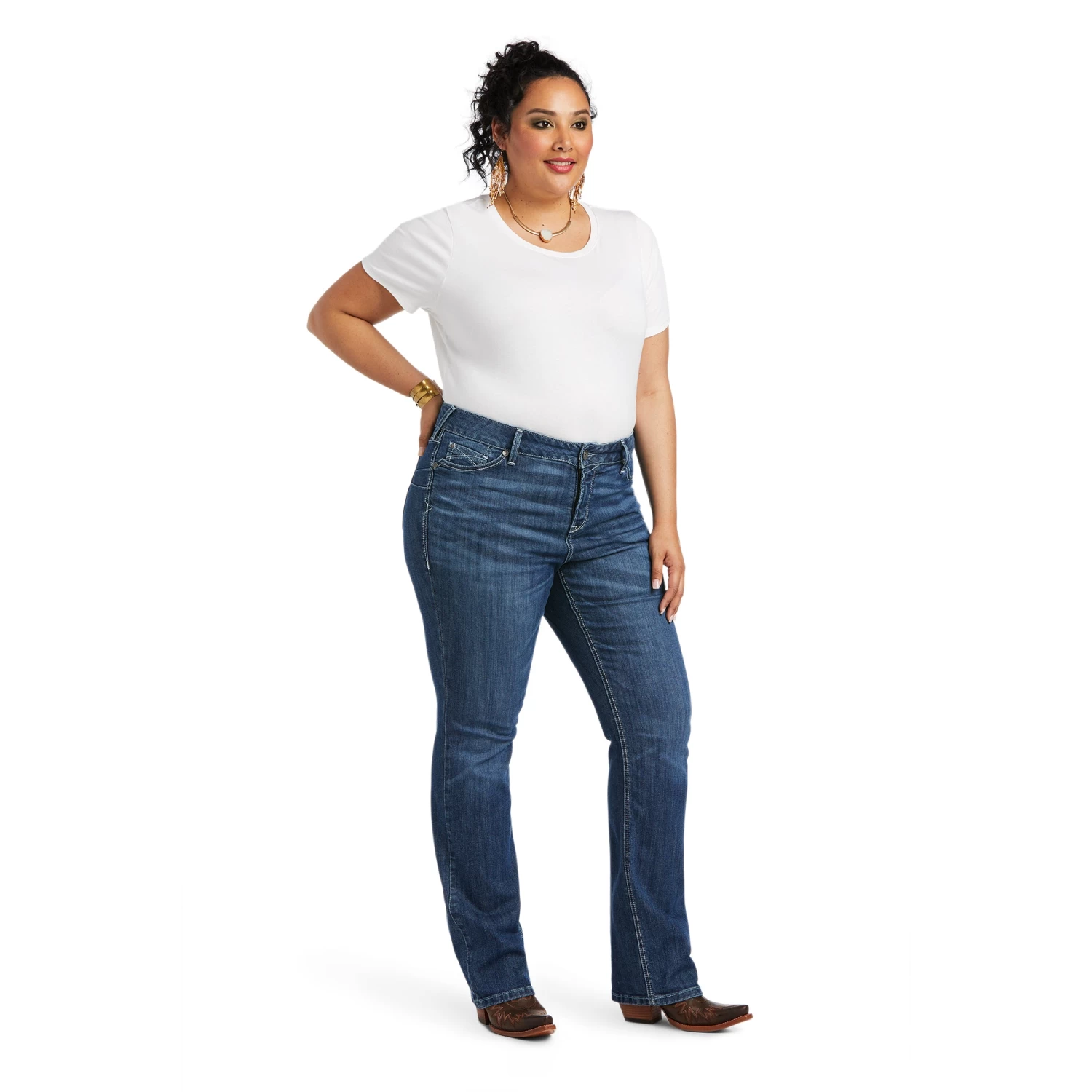 Ariat R.E.A.L. Mid Rise Kylee Boot Cut 8 Ariat R.E.A.L. Mid Rise Kylee Boot Cut - Image 6