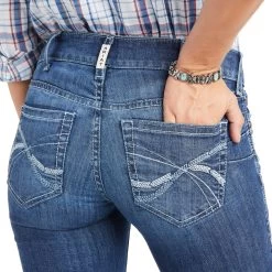 Ariat R.E.A.L. Mid Rise Kylee Boot Cut 15 Ariat R.E.A.L. Mid Rise Kylee Boot Cut -Ariat F21 WMS WEST 10037958 detail02