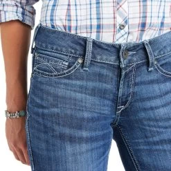 Ariat R.E.A.L. Mid Rise Kylee Boot Cut 14 Ariat R.E.A.L. Mid Rise Kylee Boot Cut -Ariat F21 WMS WEST 10037958 detail03