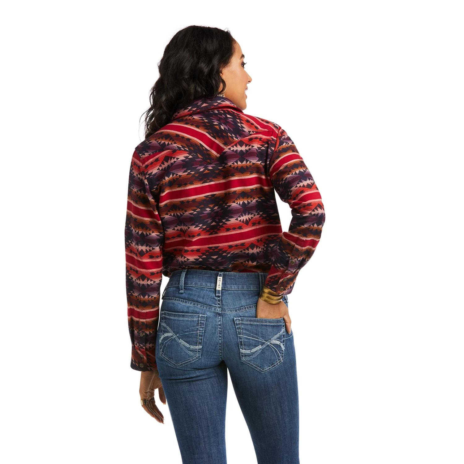 Ariat REAL Sedona Serape Shirt 4 Ariat REAL Sedona Serape Shirt - Image 2