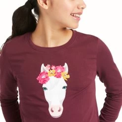 Ariat Flower Crown T-Shirt -Ariat F21 YTH ENGL 10037351 detail01