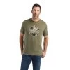 Ariat Camo Badge T-Shirt -Ariat F22 MNS WEST 10042769 front