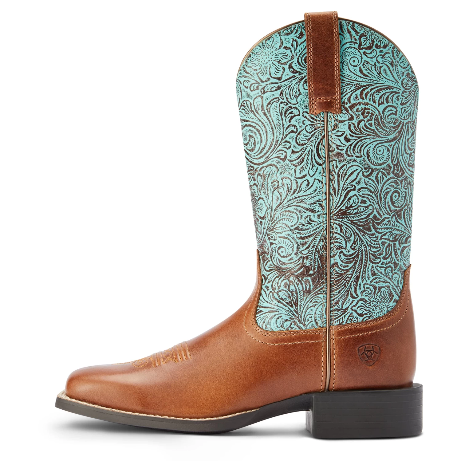 Ariat Women's Round Up Wide Square Toe 4 Ariat Women's Round Up Wide Square Toe - Image 2