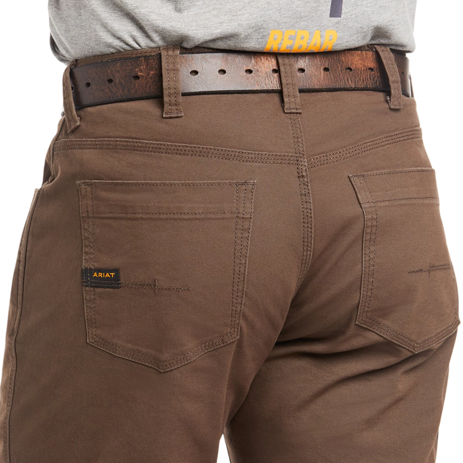 Ariat Rebar M4 Low Rise DuraStretch Made Tough Stackable Straight Leg Pants 7 Ariat Rebar M4 Low Rise DuraStretch Made Tough Stackable Straight Leg Pants - Image 5