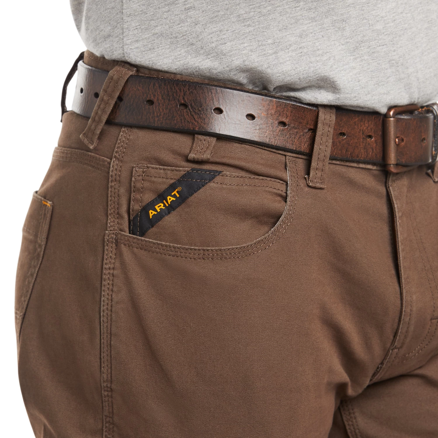 Ariat Rebar M4 Low Rise DuraStretch Made Tough Stackable Straight Leg Pants 6 Ariat Rebar M4 Low Rise DuraStretch Made Tough Stackable Straight Leg Pants - Image 4