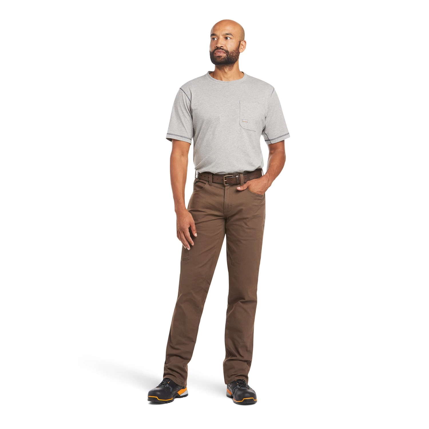 Ariat Rebar M4 Low Rise DuraStretch Made Tough Stackable Straight Leg Pants 5 Ariat Rebar M4 Low Rise DuraStretch Made Tough Stackable Straight Leg Pants - Image 3