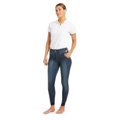 Ariat Halo Denim Knee Patch Breech -Ariat S21 WMS ENGL 10035311 full