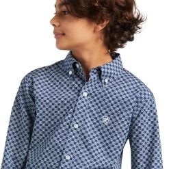 Ariat Kase Classic Fit Shirt 8 Ariat Kase Classic Fit Shirt -Ariat S22 BYS WEST 10039514 detail01