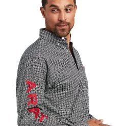 Ariat Team Russ Classic Fit Shirt -Ariat S22 MNS WEST 10039242 detail02