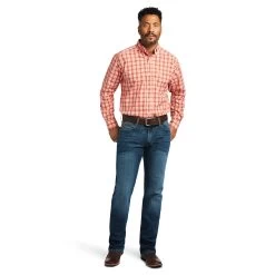 Ariat Pro Series Dominic Classic Fit Shirt -Ariat S22 MNS WEST 10039305 full