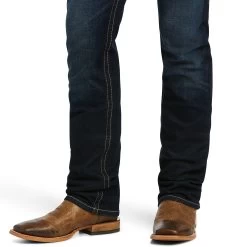 Ariat M5 Straight Stretch Marshall Emb Stackable Straight Leg 10 Ariat M5 Straight Stretch Marshall Emb Stackable Straight Leg -Ariat S22 MNS WEST 10039628 detail03