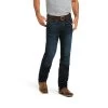 Ariat M5 Straight Stretch Marshall Emb Stackable Straight Leg -Ariat S22 MNS WEST 10039628 front