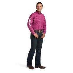 Ariat Pro Series Team Tarletan Classic Fit Shirt -Ariat S22 MNS WEST 10039696 full