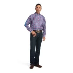Ariat Pro Series Team Brandon Classic Fit Shirt -Ariat S22 MNS WEST 10039733 full