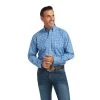 Ariat Pro Series Quinn Stretch Classic Fit Shirt -Ariat S22 MNS WEST 10039743 front