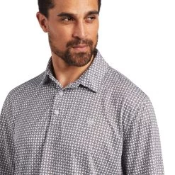 Ariat All Over Print Polo -Ariat S22 MNS WEST 10040607 detail01