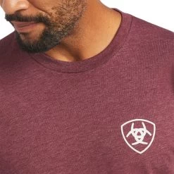 Ariat Buckle Flag T-Shirt -Ariat S22 MNS WEST 10040871 detail01