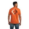 Ariat Diamond Wood T-Shirt -Ariat S22 MNS WEST 10040875 back