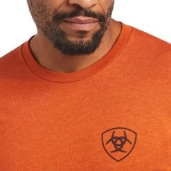 Ariat Diamond Wood T-Shirt -Ariat S22 MNS WEST 10040875 detail01