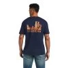 Ariat Monument Sunset T-Shirt -Ariat S22 MNS WEST 10040877 back