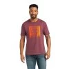 Ariat Gradient T-Shirt 1 Ariat Gradient T-Shirt -Ariat S22 MNS WEST 10040882 front