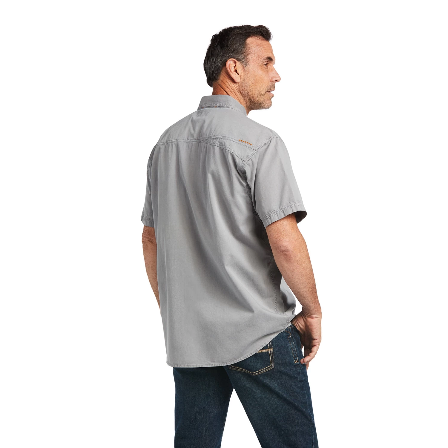 Ariat Rebar Washed Twill Work Shirt 4 Ariat Rebar Washed Twill Work Shirt - Image 2