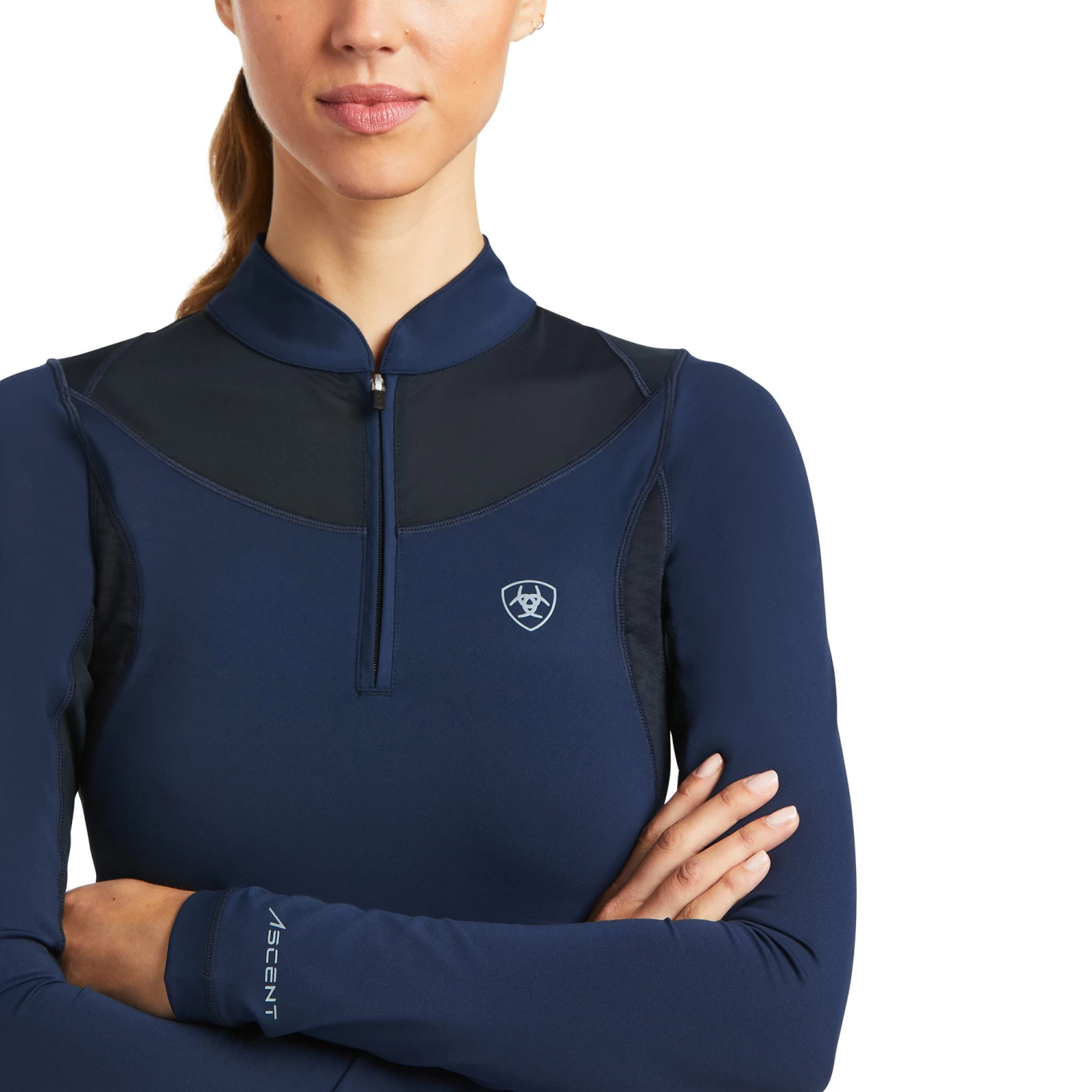 Ariat Ascent 1/4 Zip Baselayer 5 Ariat Ascent 1/4 Zip Baselayer - Image 3