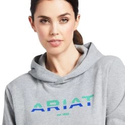 Ariat 3D Logo 2.0 Hoodie 11 Ariat 3D Logo 2.0 Hoodie -Ariat S22 WMS ENGL 10039223 detail01
