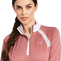 Ariat Sunstopper Pro 2.0 Show Shirt -Ariat S22 WMS ENGL 10039346 detail01