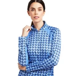 Ariat Sunstopper 2.0 1/4 Zip Baselayer -Ariat S22 WMS ENGL 10039355 detail02