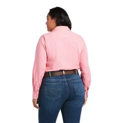 Ariat Kirby Stretch Shirt -Ariat S22 WMS WEST 10039338 back plus